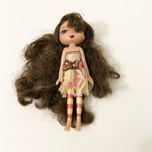 Yummi Land Sundae Pop Girls  HALEY Sundae Hot Fudge Sundae 5” Tall Doll